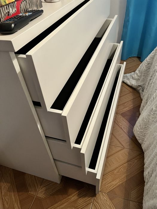 Quarto de casal lacado branco