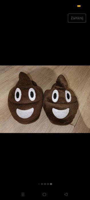 Kapcie kupy niespotykane