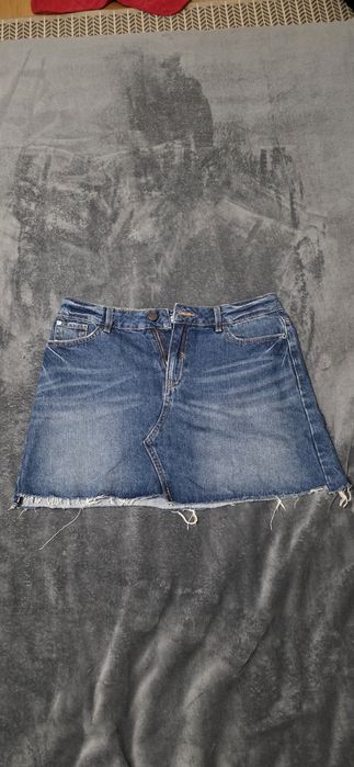 Mini Saia de ganga Green coast Denim tamanho 36