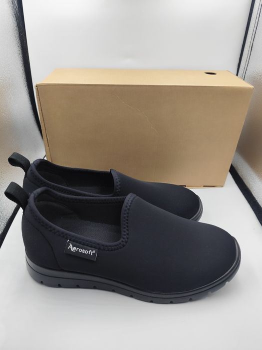NOWE Damskie/męskie buty zdrowotne Aerosoft czarne rozmiar 37