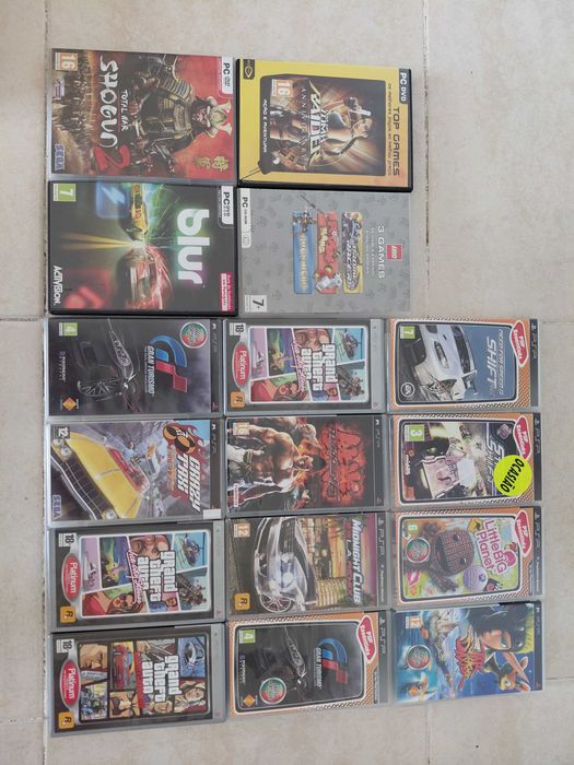 Jogos Originais PC e PSP