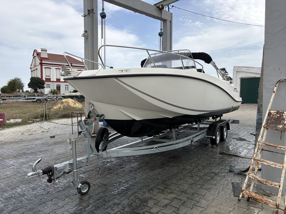 Vendo Quicksilver Open 6,75m de 2018 Mercury 150cv