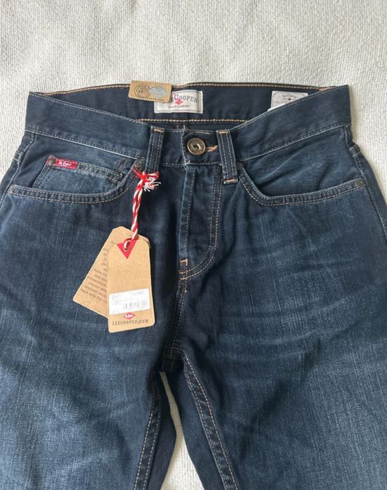 Lee Cooper Denim Jeansy W28 L34 granatowe proste