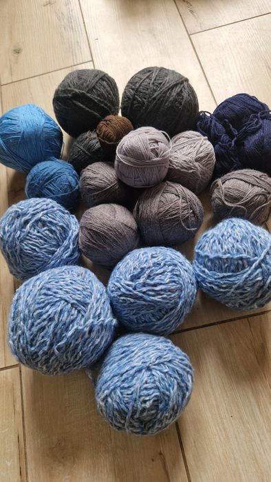 Włóczka wełna mix