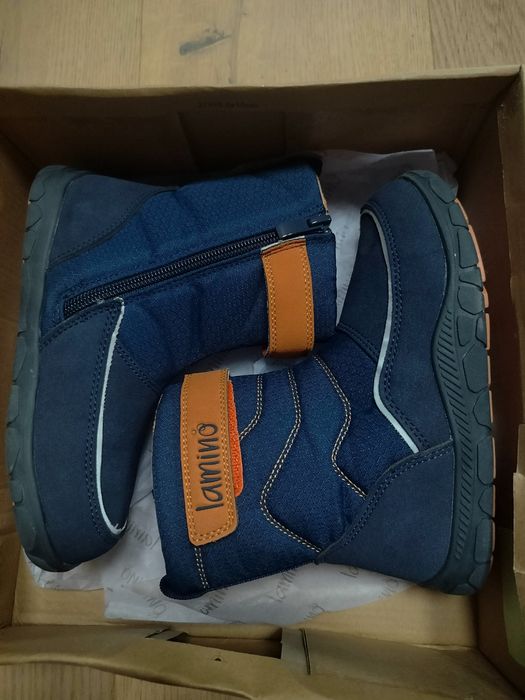 Buty trapery jesienno zimowe barefoot lamino29