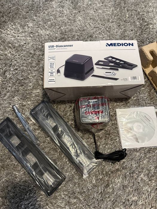 Skaner do slajdów i negatywów MEDION  | Kompletny Zestaw |