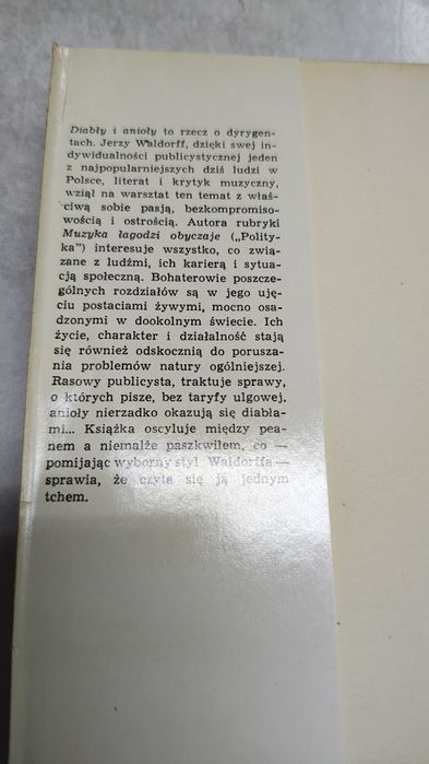 Diabły i anioły. J. Waldorff