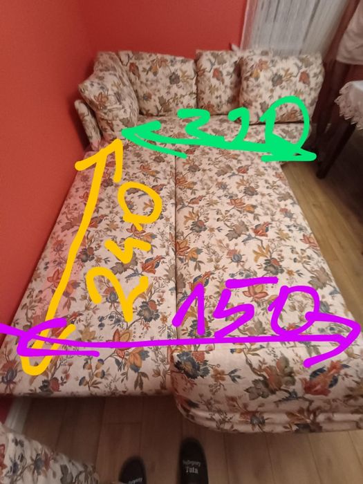 Narożnik rozkładany