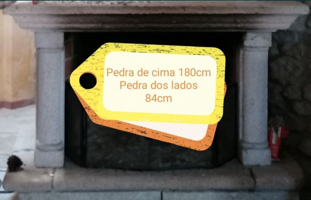 Fogão de sala (grande) em granito