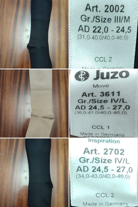 Компресійні гольфи, Німеччина, Juzo