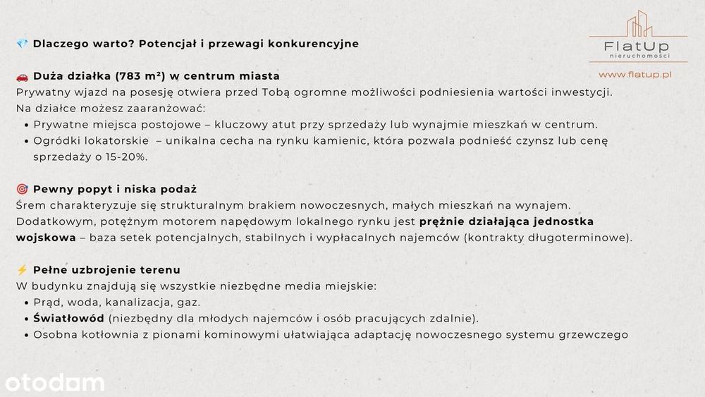 Dom – Śrem, Stare Miasto, powiat śremski - Widok 3
