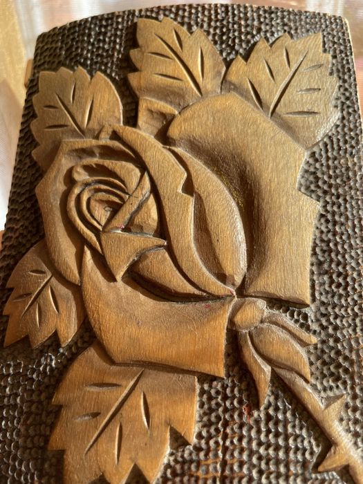 Скринька дерево для прикрас вінтаж