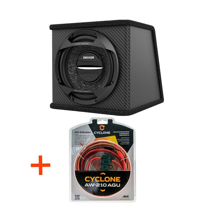 Сабвуфер Cyclone SB250/SB300; Decker DSW250/DSW300