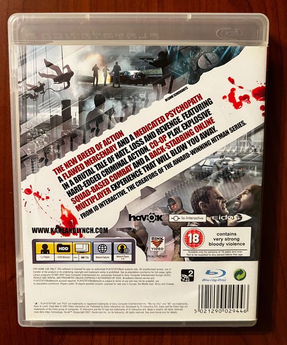 Kane & Lynch Dead Men PS3