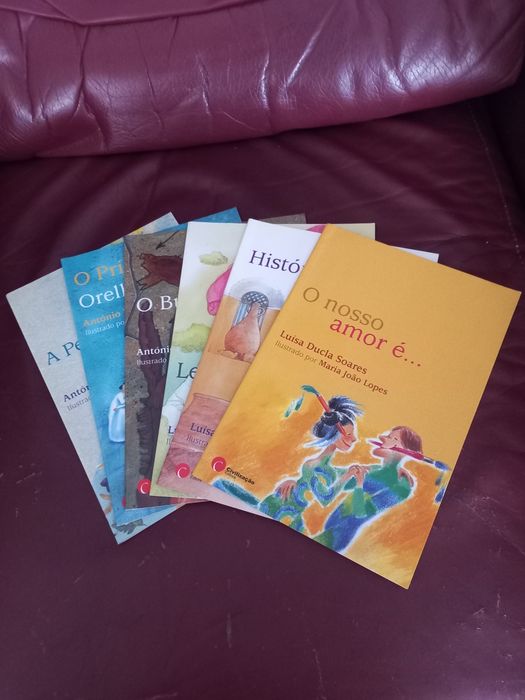 Conjunto de 6 livros novos de Luísa Ducla Soares e António Torrado