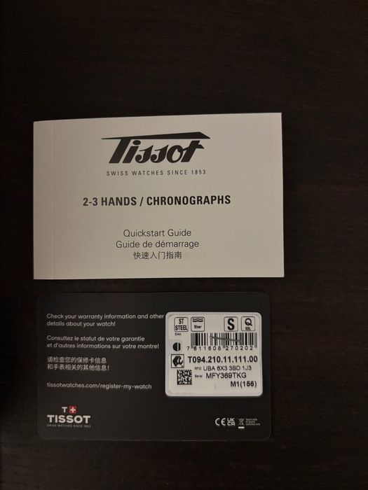 Relógio Tissot Nunca Isado