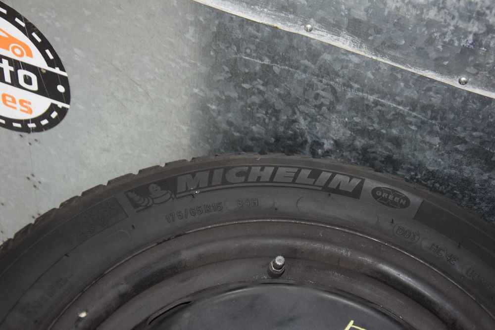 Opony zimowe + felgi stalowe Michelin R15 175/65 5x112 51/2Jx15H2