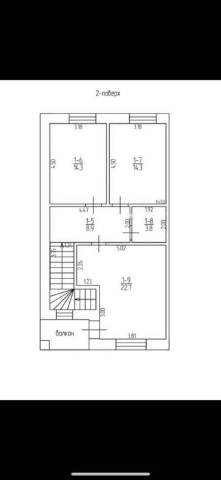 Сучасний дуплекс біля Парку Перемоги окрема адреса та  всі комунікації