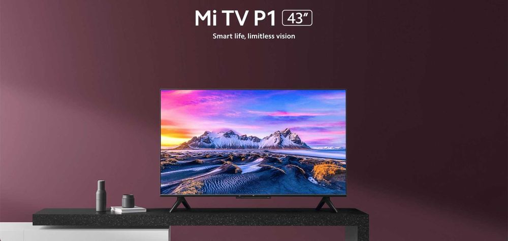 Televisão Xiaomi Mi TV P1 43" 4K UltraHD Smart TV Android OS