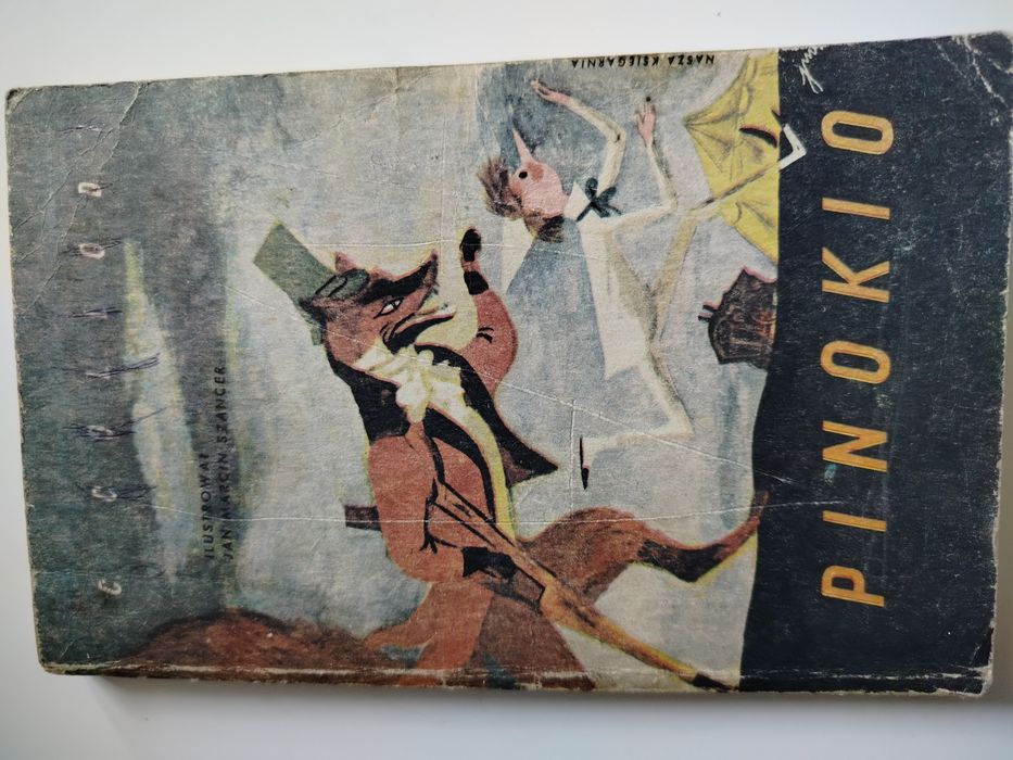Pinokio, ilustracje Szancera.