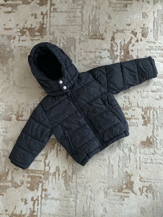Тепла куртка для хлопчика 2/3 роки 98 р, H&M чорна