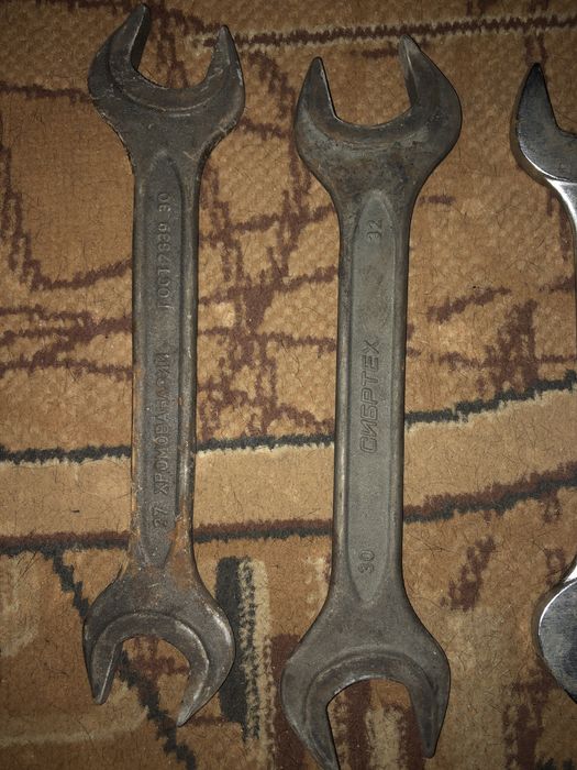 Ключи гаечные 27-41
