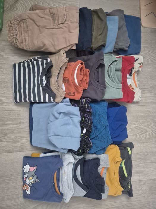 Paczka ubranek dla chłopca ok 80 szt. roz. 104