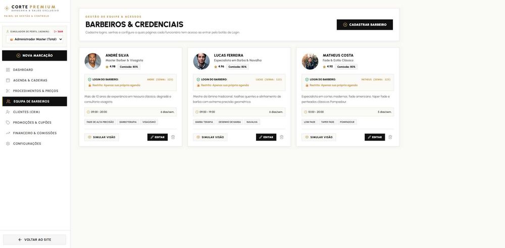 Tenha um Site Profissional para a Sua Barbearia por Apenas 75€/Mês