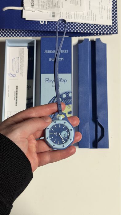 Swatch × Audemars Piguet AP Bioceramic Royal Pop Savonnette Lan Ba