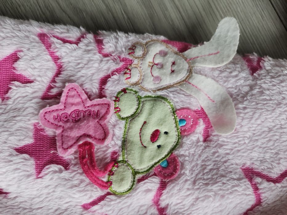 Kombinezon polarowy 56/62 pajac dla dziewczynki