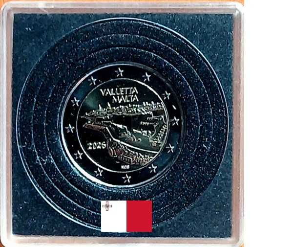 Malta 2€ 2026 conjunto Valleta + Cão Faraó