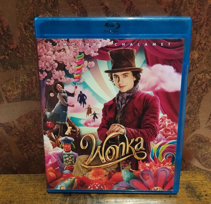 Wonka Blu-ray film