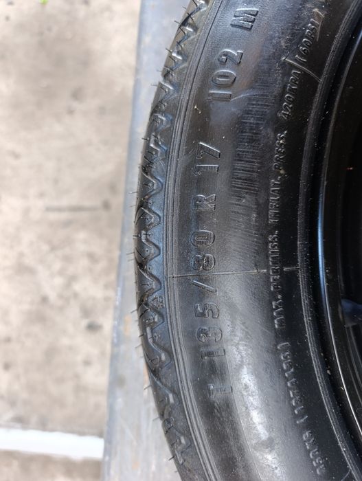 BMW E60 dojazdowka nowa 17"