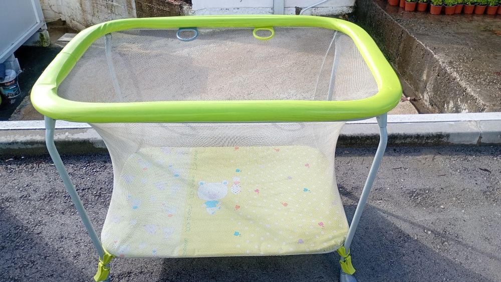 Parque retangular para bebé