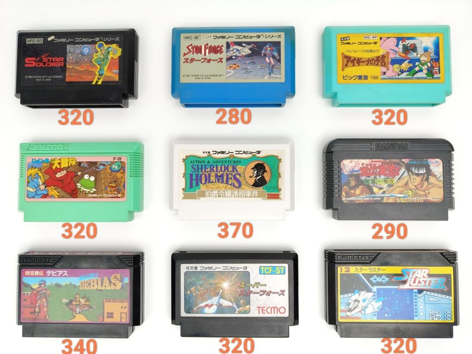 ‼️ Картриджі Famicom, Dendy. Оригінал. Mario, Kirby та ін...