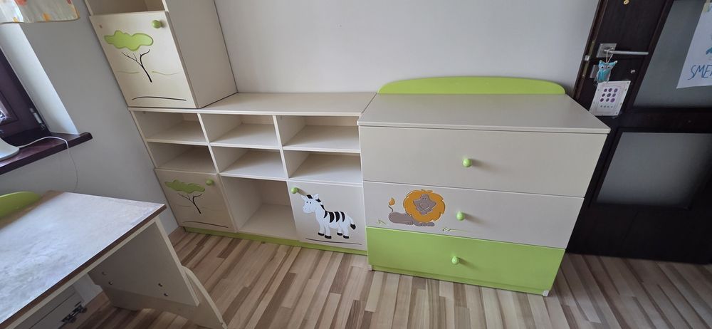 Meblik Sawanna zestaw mebli do pokoju dziecięcego