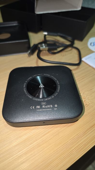 Carlinkit CPC200-TBox  veja youtube no carro

carro.

4GB +64 GB