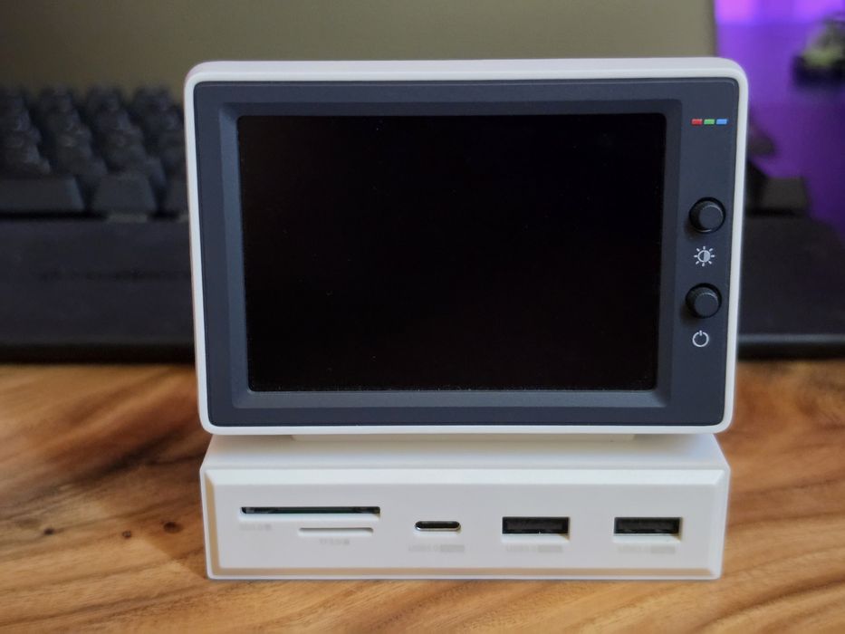 Hagibis Mini Monitor док станция + 3.5" монитор