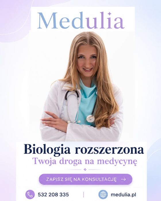 Korepetycje z biologii | Matura 2027 | Lekarski | Online