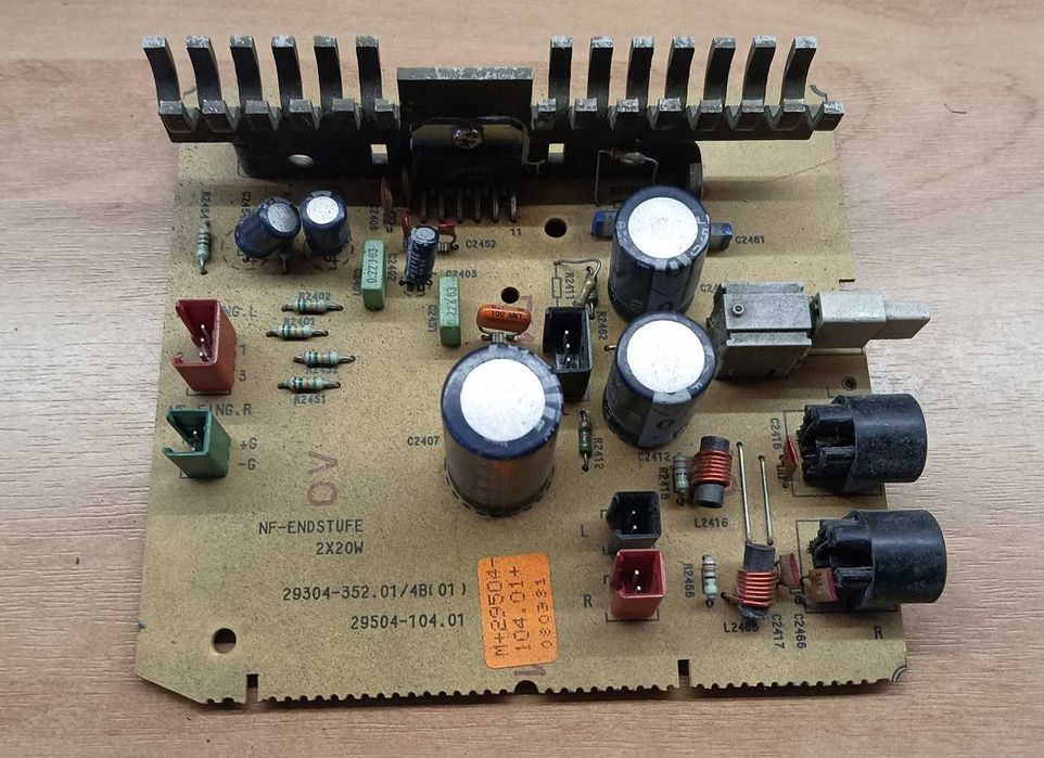 2 Moduły wzmacniaczy stereo TV DIY