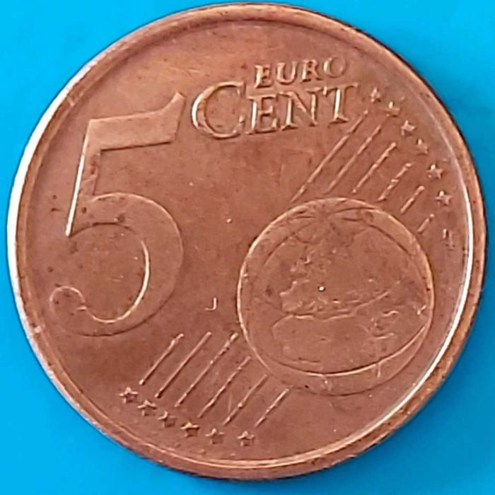 5 Cêntimos de 2005 de Espanha, Santiago de Compostela