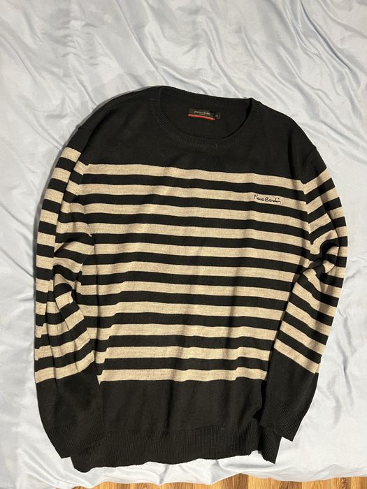 Sweter męski Pierre Cardin w paski, rozmiar XL