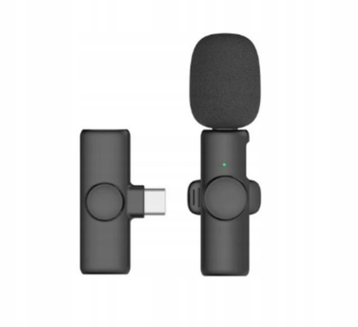 Mini Mikrofon Bezprzewodowy krawatowy KUWAN do iPhone'a do 20m