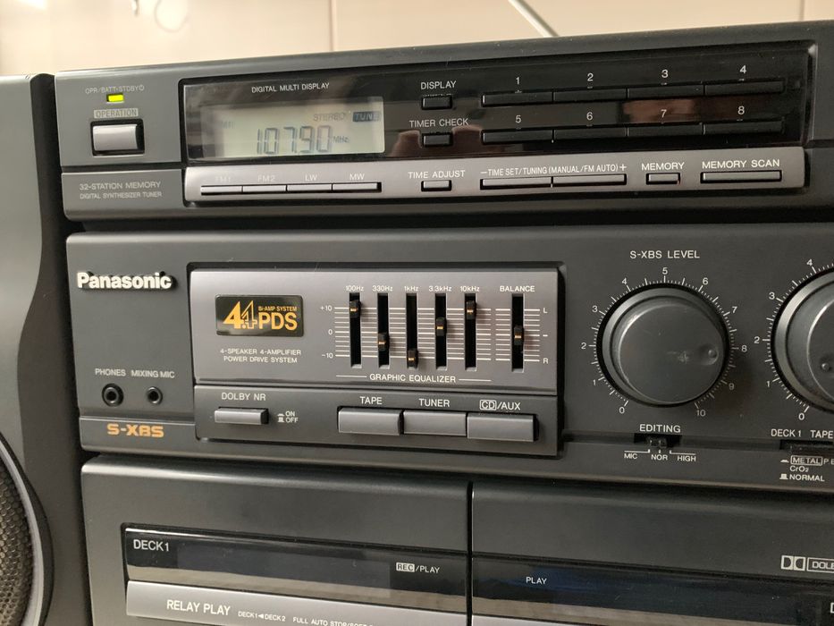 Panasonic RX CT980. Вход AUX