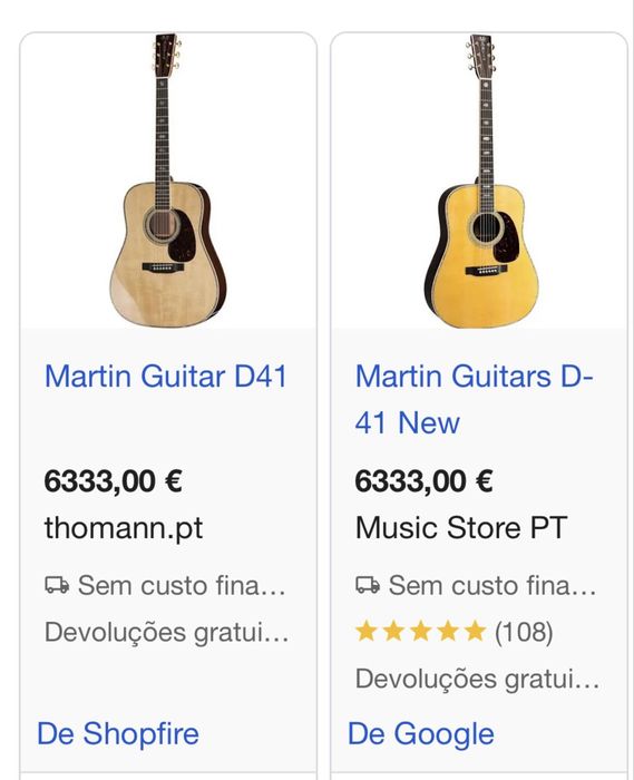 Martin D-41 nova