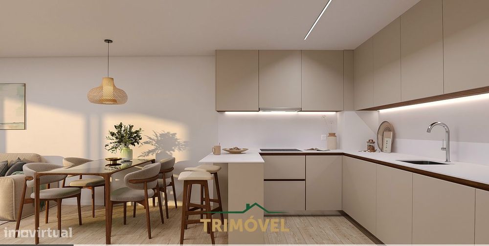 Apartamento T2 NOVO em São João da Madeira