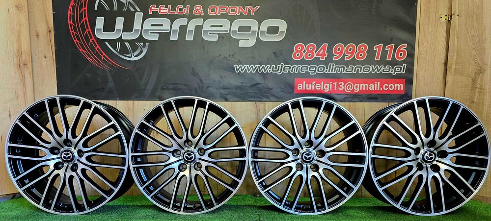 NOWE ALUFELGI MAZDA 19x5x114,3 - Mazda3,5,6, Cx3,Cx30,Cx5,Cx60,Mx30