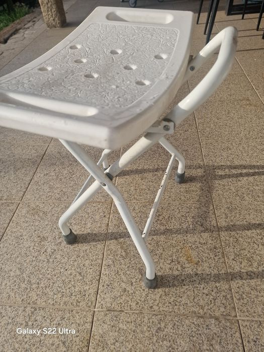 Banco para banheira e cadeira