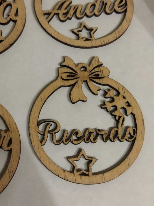 Bolas Árvore Natal Personalizadas