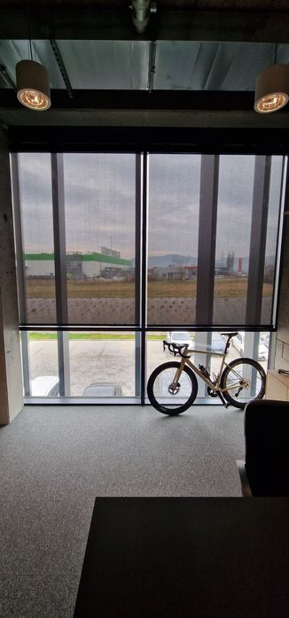 Rolety wolnowiszące screen  do dużych okien  , robione pod wymiar